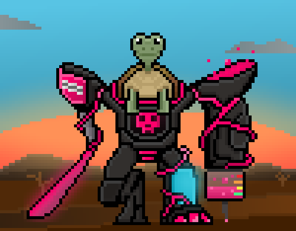 Pixelmech Warriors #76