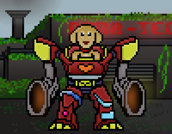 Pixelmech Warriors #169