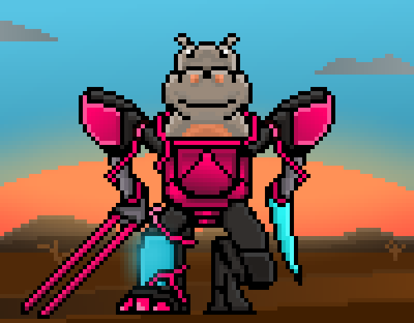 Pixelmech Warriors #9