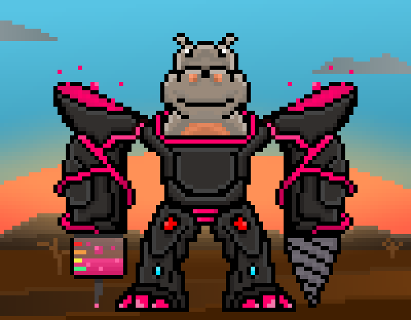 Pixelmech Warriors #106