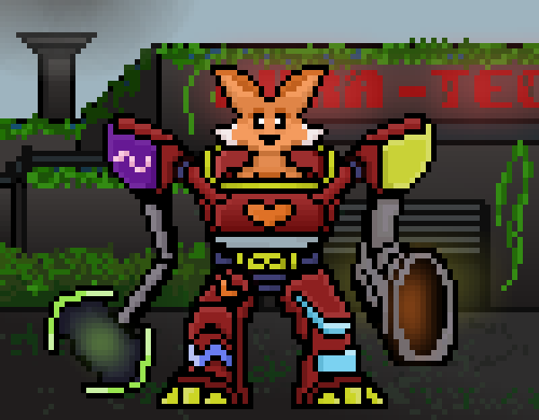 Pixelmech Warriors #437