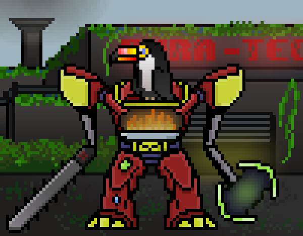 Pixelmech Warriors #180