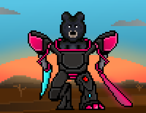 Pixelmech Warriors #10