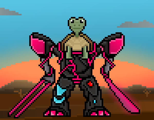 Pixelmech Warriors #119