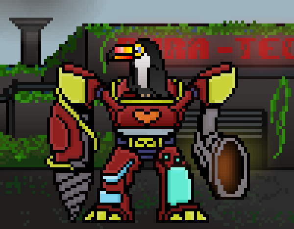 Pixelmech Warriors #204