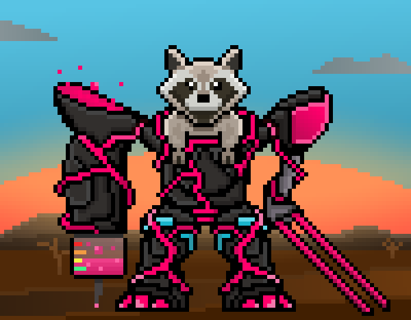 Pixelmech Warriors #50