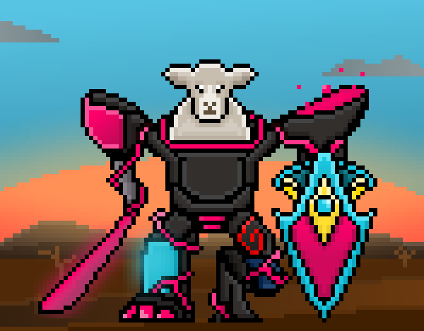 Pixelmech Warriors #147