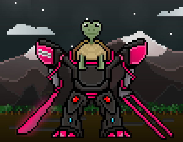 Pixelmech Warriors #123