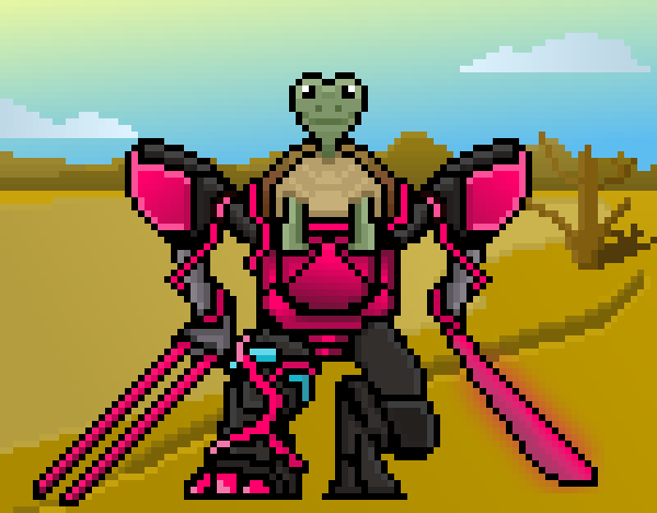 Pixelmech Warriors #12