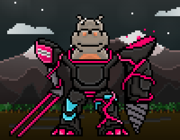 Pixelmech Warriors #116