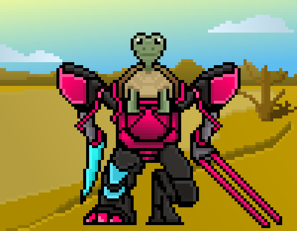 Pixelmech Warriors #42