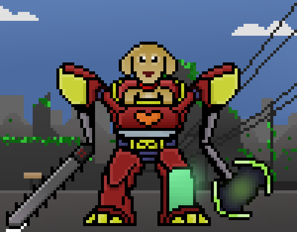 Pixelmech Warriors #256