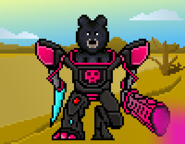 Pixelmech Warriors #148