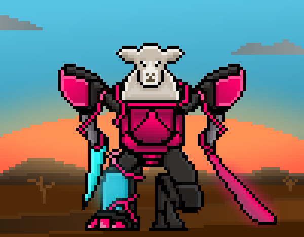 Pixelmech Warriors #69