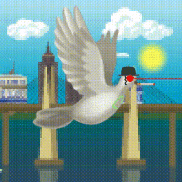 Aurora Dove #8954