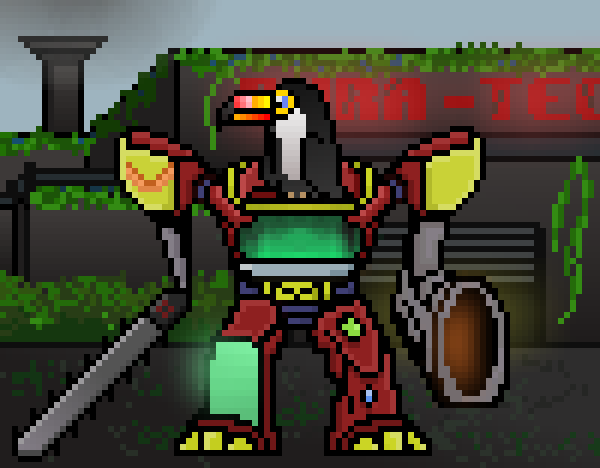 Pixelmech Warriors #322