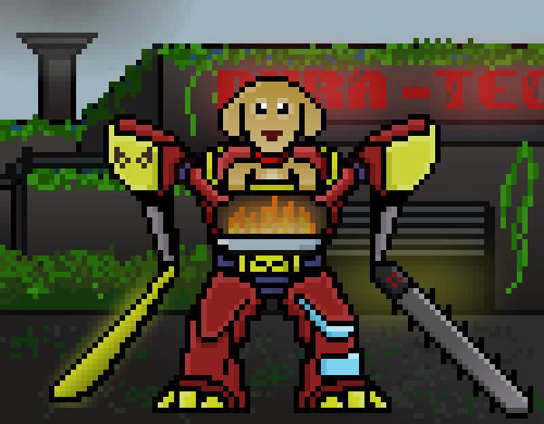 Pixelmech Warriors #424