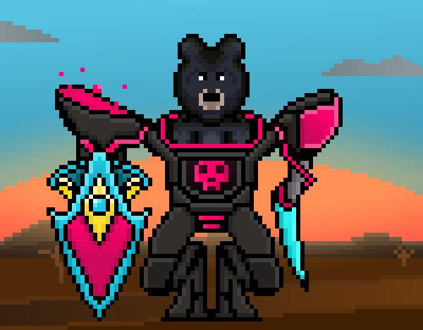 Pixelmech Warriors #40