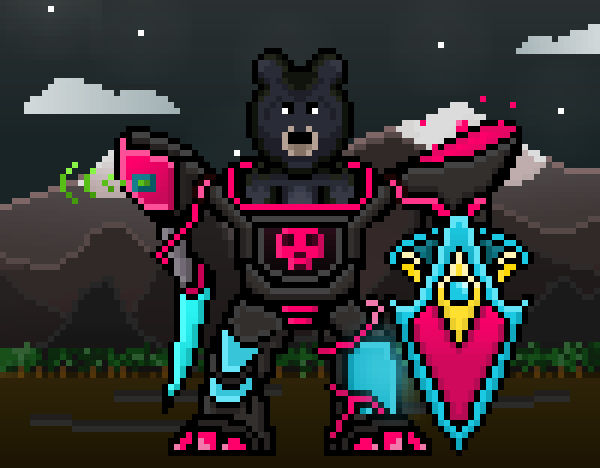 Pixelmech Warriors #32