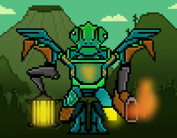 Pixelmech Warriors #584