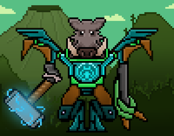 Pixelmech Warriors #542