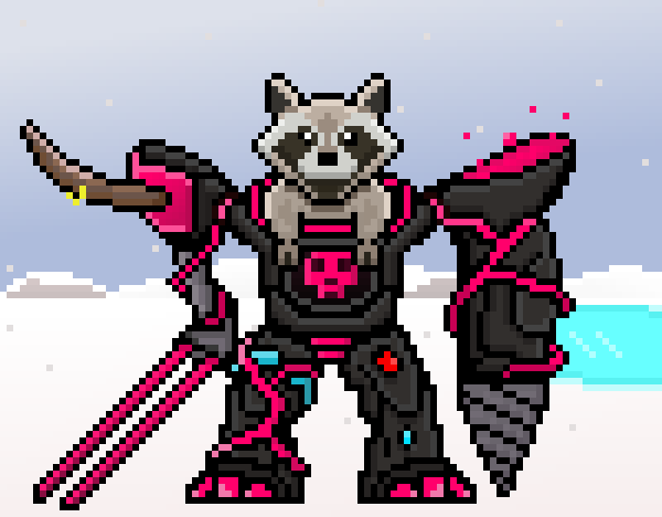 Pixelmech Warriors #36