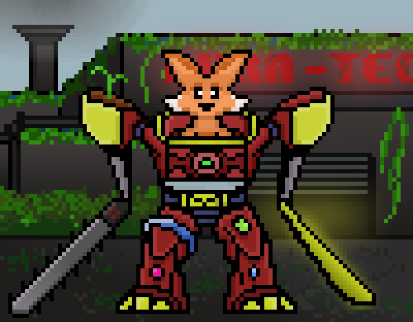 Pixelmech Warriors #335