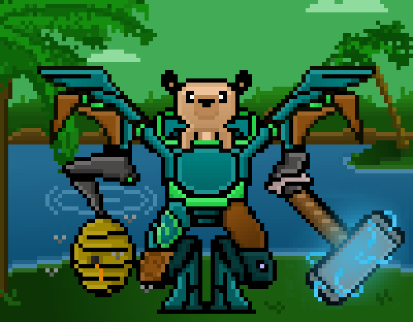 Pixelmech Warriors #660