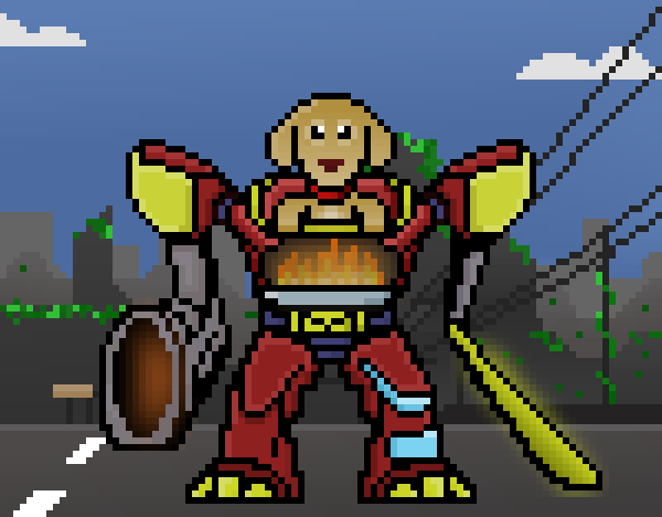 Pixelmech Warriors #348