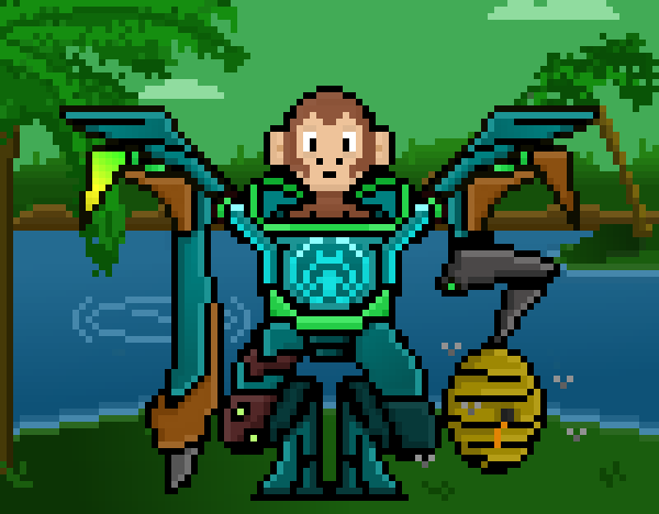 Pixelmech Warriors #598