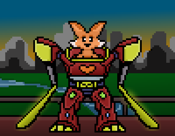 Pixelmech Warriors #196