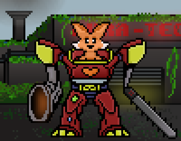 Pixelmech Warriors #433