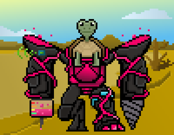 Pixelmech Warriors #55