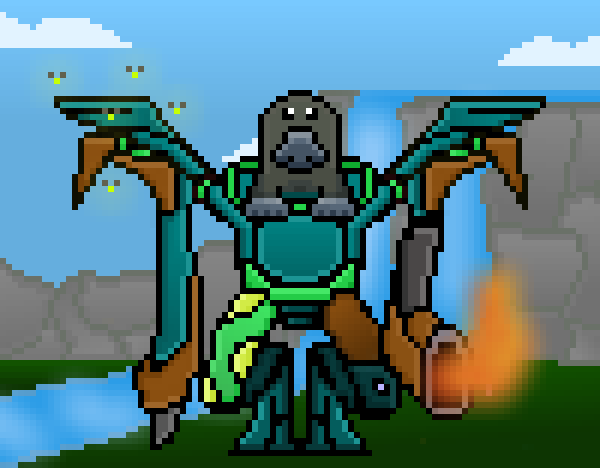 Pixelmech Warriors #675