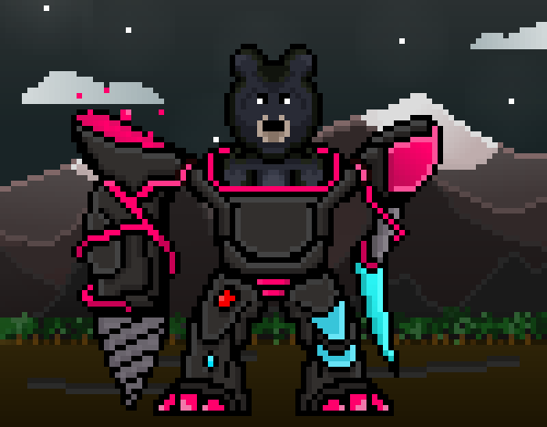 Pixelmech Warriors #49