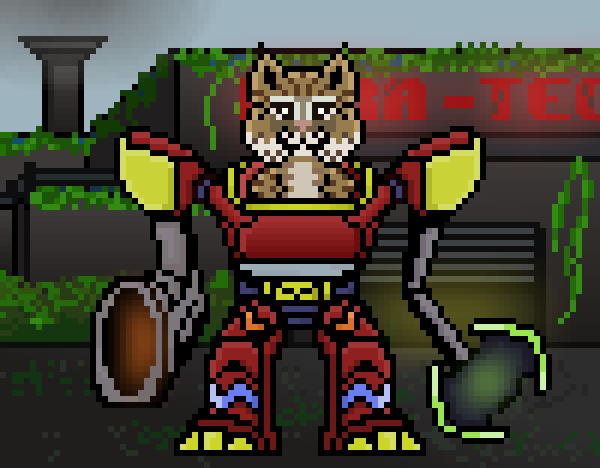 Pixelmech Warriors #259