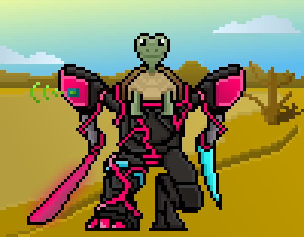 Pixelmech Warriors #44